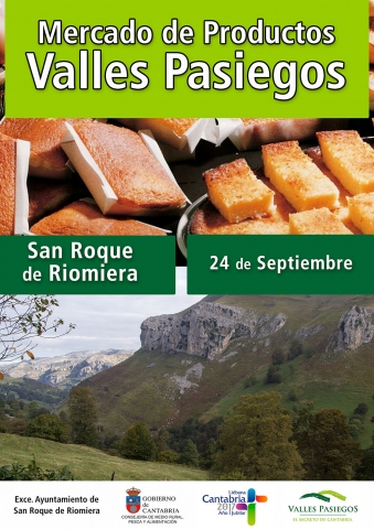 Turismo Cantabria - Año Jubilar Lebaniego - Valles Pasiegos- Mercado de productos cántabros- San Roque de Riomiera- septiembre- productos artesanales
