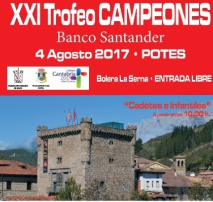 Turismo Cantabria - deporte- bolos- Año Jubilar Lebaniego- Potes- agosto- verano- cadetes- infantiles- entrada libre