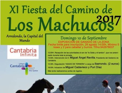 Turismo Cantabria - Año Jubilar Lebaniego - Fiesta del Camino de Los Machucos 2017- exposición de ganado- comida popular- asado de ternera- septiembre- XI Fiesta del Camino de Los Machucos