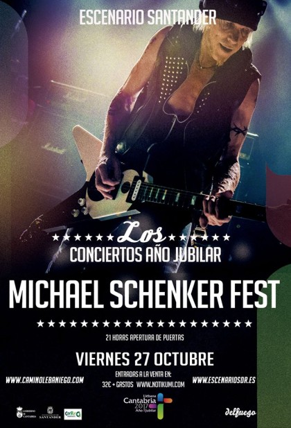 Turismo Cantabria - Año Jubilar Lebaniego - Michael Schenker Fest- concierto