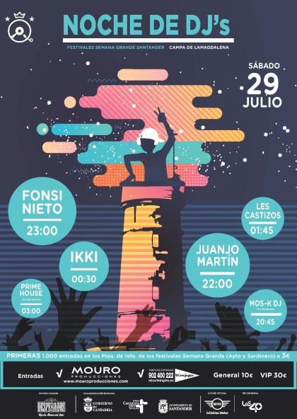 Turismo Cantabria - Turismo Cultural - Año Jubilar Lebaniego - Concierto - Ikki- fonsi nieto- djs- fiestas- santander-Les Castizos