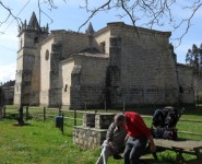 Etapa 7. Iglesia de Cigüenza, Alfoz de Lloredo, entre Santillana y  Comillas.