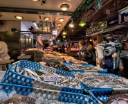 Mercado de la Esperanza en Santander. Gastronomía de Cantabria.